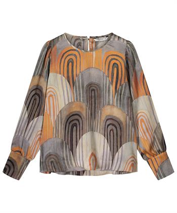 Summum Bluse rund Druck