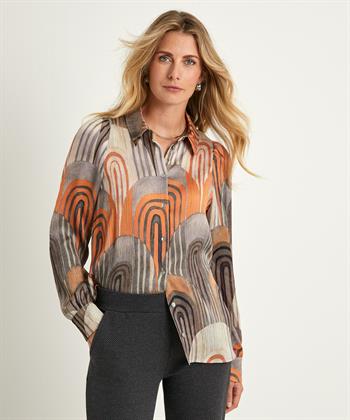 Summum Bluse rund Print