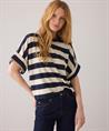 Summum boxy Shirt gestreift