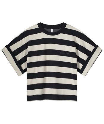 Summum boxy Shirt gestreift