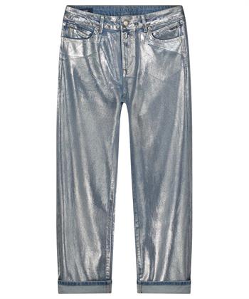 Summum coated loose fit Metallic Jeans Zoe