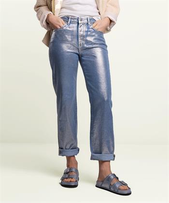 Summum coated loose fit Metallic Jeans Zoe