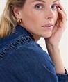 Summum Denim Bluse Schulterdetail