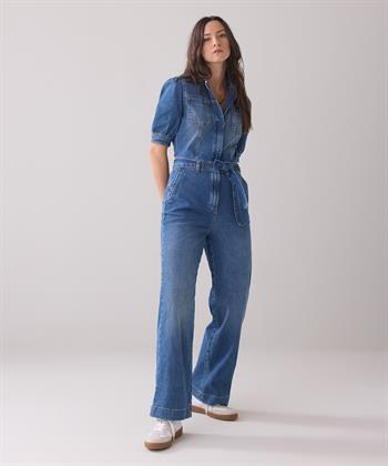 Summum Denim-Overall mit Armausschnitt