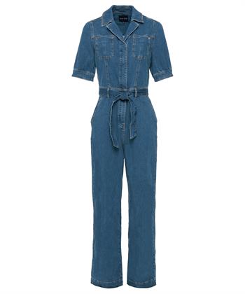 Summum Denim-Overall mit Armausschnitt