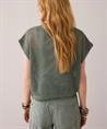 Summum durchbrochener Pullover Lurex