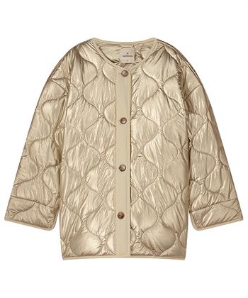 Summum gesteppte Metallic-Jacke