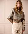 Summum Jacquard-Jacke Lurex