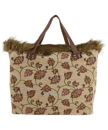 Summum Jacquardtasche Blume