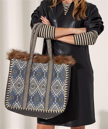 Summum Jacquardtasche ethnisch
