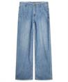 Summum Jeans weitem Bein aus weichem Denim