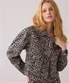 Summum Jeansjacke mit Panther-Print