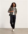 Summum Jeansjacke mit Panther-Print
