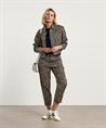 Summum Jeansjacke mit Panther-Print