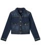 Summum Jeansjacke mit schmalen Fransen