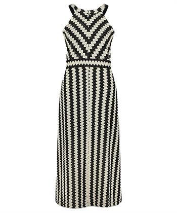 Summum Jersey Kleid Lurex Welle