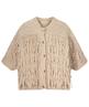 Summum Kimono-Strickjacke mit Rüschen