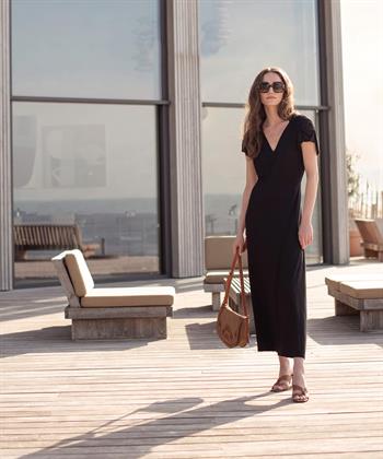 Summum Kleid V-Ausschnitt