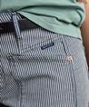 Summum konisch zulaufende Jeans mit Streifen
