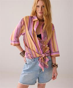 Summum Langbluse gestreift