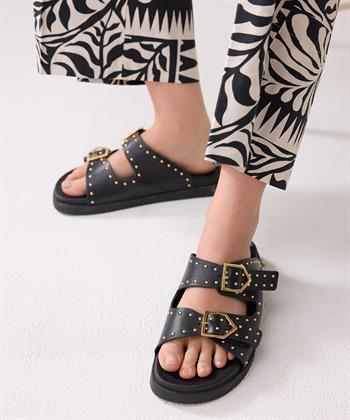 Summum Leder Pantoffeln