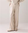 Summum Leinenmischung Hose weitem Bein