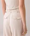 Summum Leinenmischung Hose weitem Bein