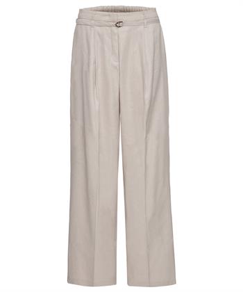 Summum Leinenmischung Hose weitem Bein