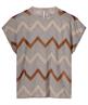 Summum Lurex Shirt Zickzack