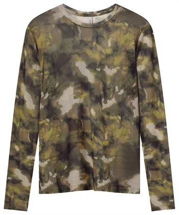 Summum Mesh Shirt Faded Print