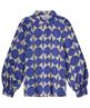 Summum Metallic Bluse zweifarbig