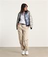Summum Metallic Bomberjacke Jacquard