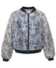 Summum Metallic Bomberjacke Jacquard