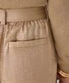 Summum metallic wide leg broek