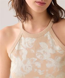 Summum Neckholder Singlet Metallic Print