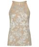 Summum Neckholder Singlet Metallic Print