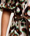 Summum Off-Shoulder Jurk Ornament Druck
