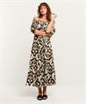 Summum Off-Shoulder Jurk Ornament Druck