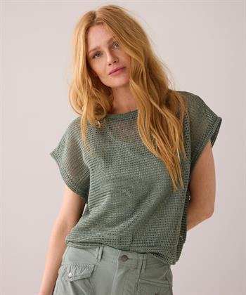 Summum opengewerkt truitje lurex