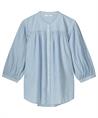 Summum Oversized Bluse Lurexstreifen