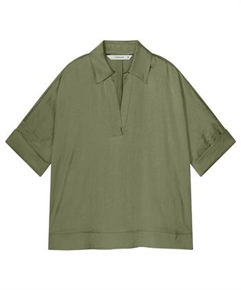 Summum Polobluse aus Seide