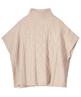 Summum Poncho mit Zopfmuster
