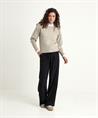 Summum Pullover 3D Blumen Strasssteine