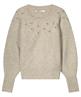 Summum Pullover 3D Blumen Strasssteine