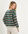 Summum Pullover Lurex-Streifen