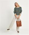 Summum Pullover Lurex-Streifen