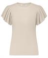 Summum Pullover Lurex Volantärmel