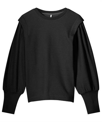 Summum Pullover Lurex Waffel