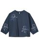 Summum Pullover Pailletten Blume