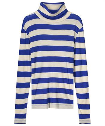 Summum Rollkragenshirt gestreift